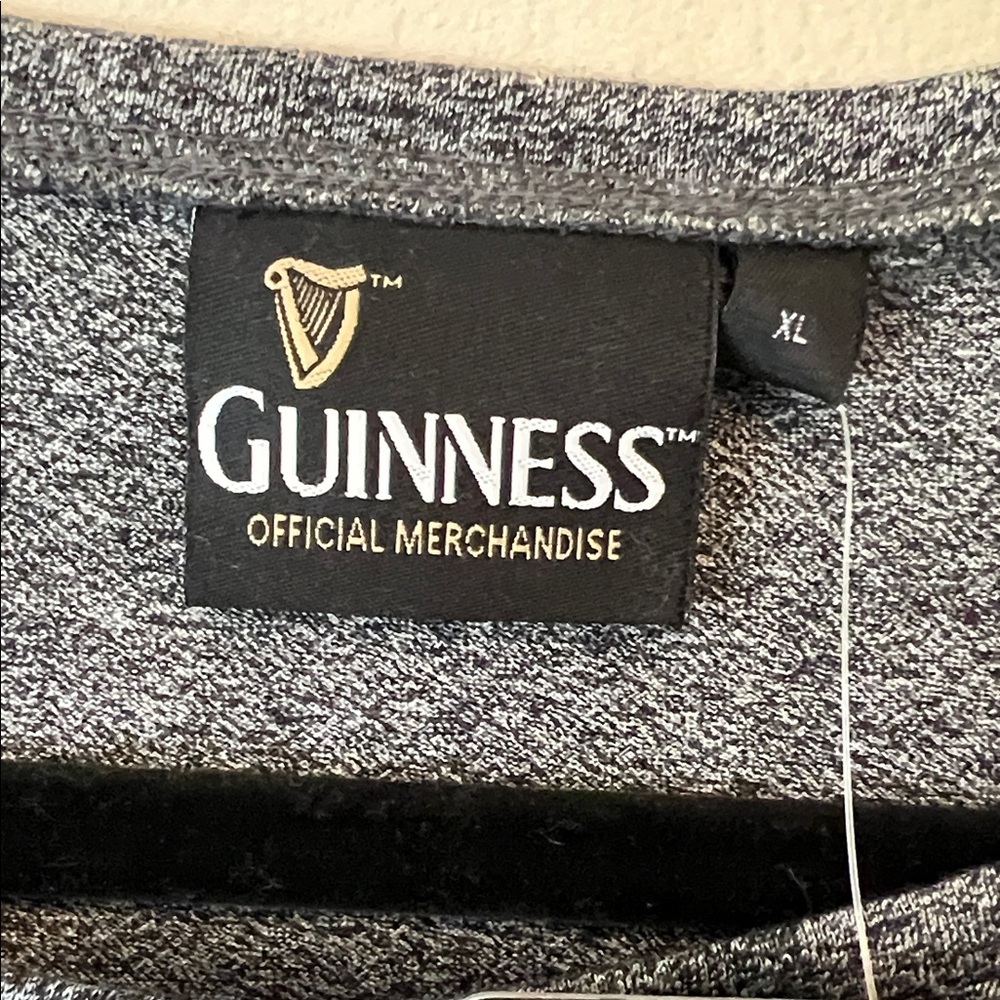 Guinness Heather Gray Women's Short Sleeve Tee - Picture 4 of 11